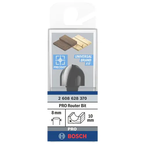 Bosch Accessories 2608628370 Hohlkehlfräser Hartmetall Länge 46mm Produktabmessung, Ø 20mm Schaftdurchmesser 8mm Bosch Accessories 2608628370 Hohlkehlfräser Hartmetall Länge 46mm Produktabmessung, Ø 20mm Schaftdurchmesser 8mm
