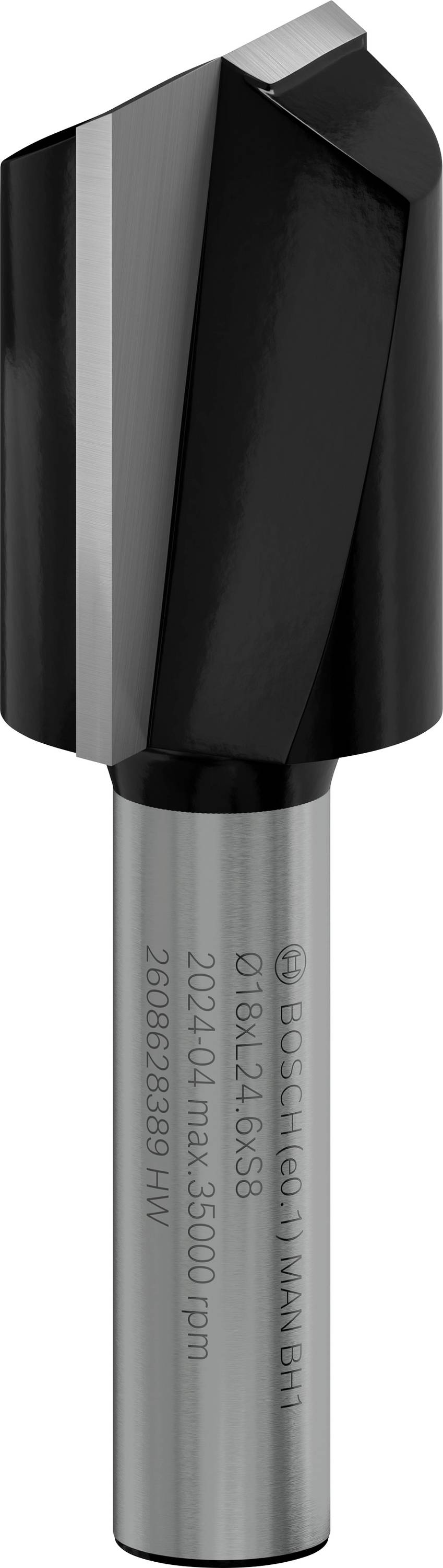 Bosch Accessories 2608628389 Nutfräser Hartmetall Länge 56mm  