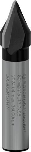 Bosch Accessories 2608628406 Nutfräser Hartmetall Länge 45 mm Produktabmessung, Ø 11 mm Schaftdurc