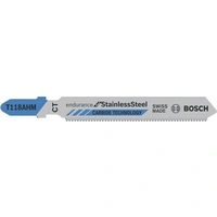 Bosch Accessories 2608630663 Stichsägeblatt T 118 AHM Endurance for Stainless Steel, 3er-Pack 3St. Bosch Accessories 2608630663 Stichsägeblatt T 118 AHM Endurance for Stainless Steel, 3er-Pack 3St.