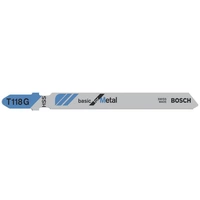 Bosch Accessories 2608631012 Stichsägeblatt T 118G Basic for Metal, 5er-Pack 5St. Bosch Accessories 2608631012 Stichsägeblatt T 118G Basic for Metal, 5er-Pack 5St.