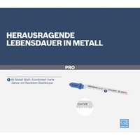 Bosch Accessories 2608634237 Stichsägeblatt T 118 EOF Flexible for Metal, 5er-Pack 5St. Bosch Accessories 2608634237 Stichsägeblatt T 118 EOF Flexible for Metal, 5er-Pack 5St.