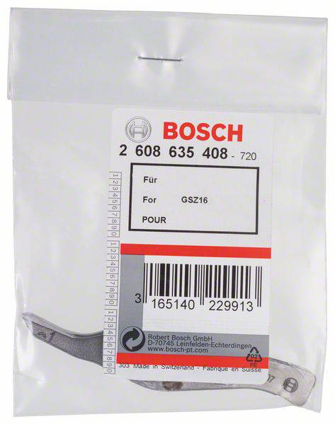 Bosch Accessories Messer Kurve, für Bosch-Schlitzschere GSZ 160 Professional 2608635408