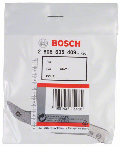 Bosch Accessories Messer Chromstahl zum Schneiden von Inox 2608635409