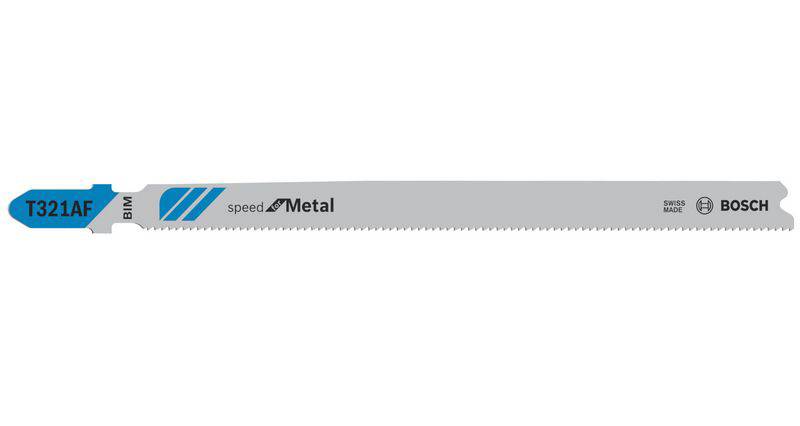 Bosch Accessories 2608636704 Stichsägeblatt T 321 AF Speed for Metal, 3er-Pack 3 St.