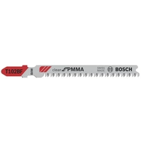 Bosch Accessories 2608636780 Stichsägeblatt T 102 BF Clean for PMMA, 3er-Pack 3St. Bosch Accessories 2608636780 Stichsägeblatt T 102 BF Clean for PMMA, 3er-Pack 3St.