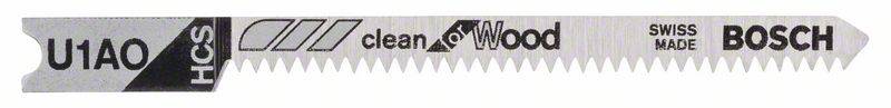 Säbelsägeblatt von Bosch, Typ U1AO, geeignet zum Schneiden von Holz. Hergestellt in der Schweiz.