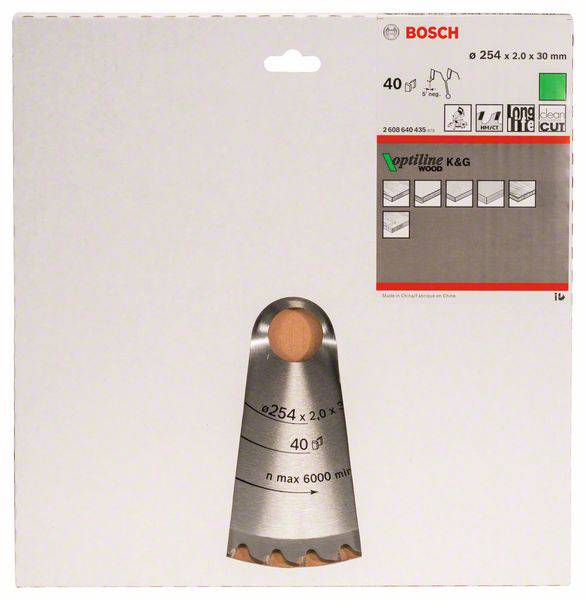 Bosch Accessories 2608640435 Kreissägeblatt 1St.