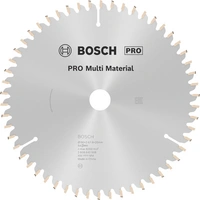 Bosch Accessories Multi Material 2608640508 Hartmetall Kreissägeblatt 190 x 20 x 2.4mm Zähneanzahl: 54 1St. Bosch Accessories Multi Material 2608640508 Hartmetall Kreissägeblatt 190 x 20 x 2.4mm Zähneanzahl: 54 1St.