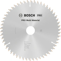 Bosch Accessories Multi Material 2608640511 Hartmetall Kreissägeblatt 210 x 30 x 2.4mm Zähneanzahl: 54 1St. Bosch Accessories Multi Material 2608640511 Hartmetall Kreissägeblatt 210 x 30 x 2.4mm Zähneanzahl: 54 1St.