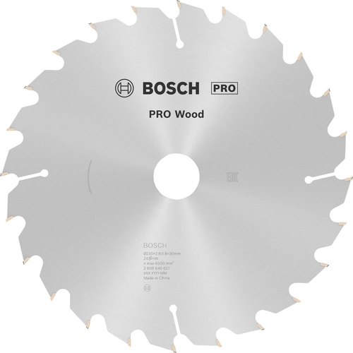 Bosch Accessories Optiline 2608640627 Hartmetall Kreissägeblatt 230 x 30 x 2.8mm Zähneanzahl: 24 1St. Bosch Accessories Optiline 2608640627 Hartmetall Kreissägeblatt 230 x 30 x 2.8mm Zähneanzahl: 24 1St.