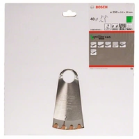 Bosch Accessories Optiline 2608640643 Hartmetall Kreissägeblatt 250 x 30 x 3.2 mm Zähneanzahl: 40 1 St. Bosch Accessories Optiline 2608640643 Hartmetall Kreissägeblatt 250 x 30 x 3.2 mm Zähneanzahl: 40 1 St.