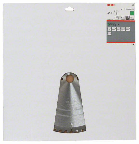Bosch Accessories Optiline 2608640675 Hartmetall Kreissägeblatt 400 x 30 x 3.5mm Zähneanzahl: 60 1St.