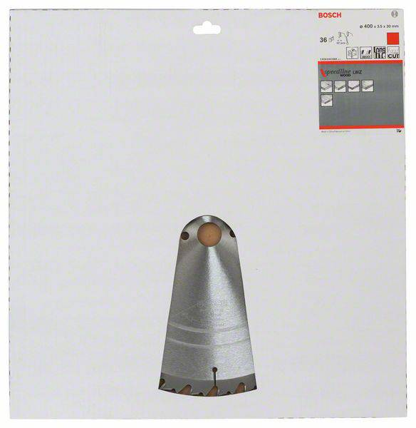 Metallsägezahnblatt auf grauem Hintergrund, ideal zum Schneiden von Metall und Holz, mit Bosch-Logo und Produktinformationen oben rechts.