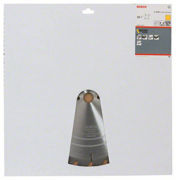Bosch Accessories Construct Wood 2608640693 Hartmetall Kreissägeblatt 400 x 30 x 3.5mm Zähneanzahl: 28 1St.