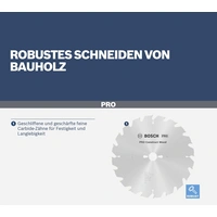 Bosch Accessories Construct Wood 2608640695 Hartmetall Kreissägeblatt 500 x 30 x 3.8mm Zähneanzahl: 36 1St. Bosch Accessories Construct Wood 2608640695 Hartmetall Kreissägeblatt 500 x 30 x 3.8mm Zähneanzahl: 36 1St.