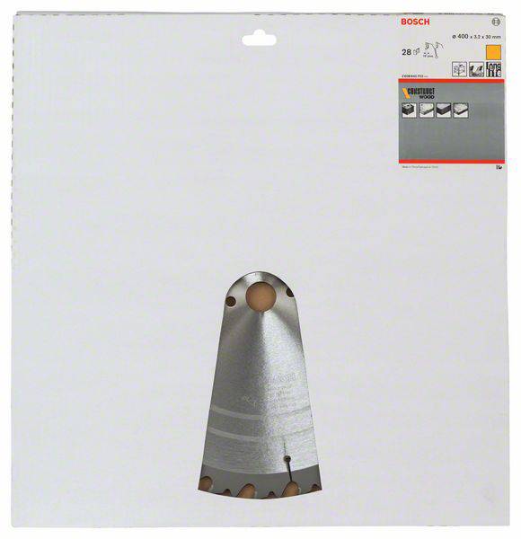 Bosch Accessories Construct Wood 2608640703 Hartmetall Kreissägeblatt 400 x 30 x 3.2mm Zähneanzahl: 28 1St.