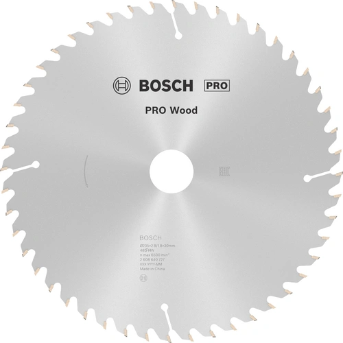 Bosch Accessories Optiline Wood 2608640727 Hartmetall Kreissägeblatt 235 x 30 x 2.8mm Zähneanzahl: 48 1St. Bosch Accessories Optiline Wood 2608640727 Hartmetall Kreissägeblatt 235 x 30 x 2.8mm Zähneanzahl: 48 1St.