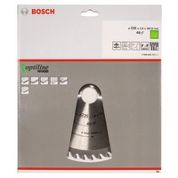 Bosch Accessories Optiline Wood 2608640727 Hartmetall Kreissägeblatt 235 x 30 x 2.8mm Zähneanzahl: 48 1St. Bosch Accessories Optiline Wood 2608640727 Hartmetall Kreissägeblatt 235 x 30 x 2.8mm Zähneanzahl: 48 1St.