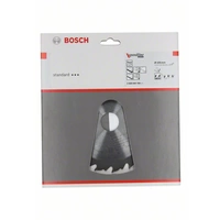Bosch Accessories Standard for Wood Speed 2608640789 Hartmetall Kreissägeblatt 165 x 30 x 2.4mm Zähneanzahl: 18 1St. Bosch Accessories Standard for Wood Speed 2608640789 Hartmetall Kreissägeblatt 165 x 30 x 2.4mm Zähneanzahl: 18 1St.