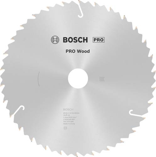 Bosch Accessories Standard for Wood Speed 2608640807 Hartmetall Kreissägeblatt 235 x 30 x 2.6 mm Zä