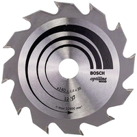 Bosch Accessories Optiline Wood 2608641168 Hartmetall Kreissägeblatt 140 x 20 x 2.4mm Zähneanzahl: 12 1St. Bosch Accessories Optiline Wood 2608641168 Hartmetall Kreissägeblatt 140 x 20 x 2.4mm Zähneanzahl: 12 1St.