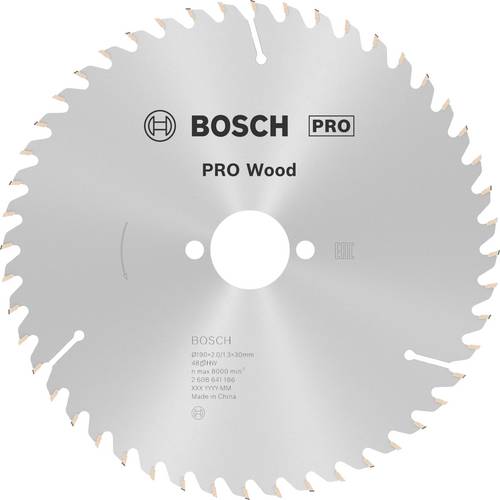 Bosch Accessories Optiline Wood 2608641186 Hartmetall Kreissägeblatt 190 x 30 x 2 mm Zähneanzahl: 4