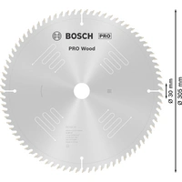 Bosch Accessories Optiline Wood 2608641769 Hartmetall Kreissägeblatt 305 x 30 x 3.2mm Zähneanzahl: 80 1St. Bosch Accessories Optiline Wood 2608641769 Hartmetall Kreissägeblatt 305 x 30 x 3.2mm Zähneanzahl: 80 1St.