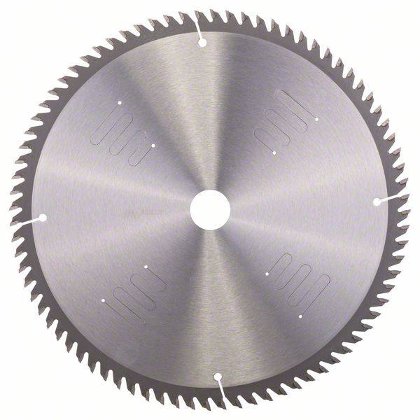 Kreissägeblatt mit scharfen Zähnen, geeignet zum Schneiden von Holz oder Metall.