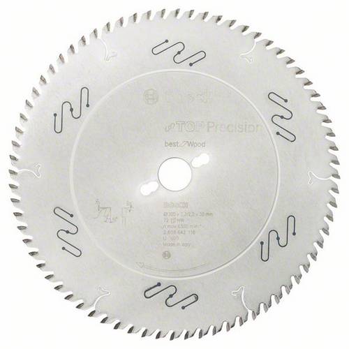 Bosch Accessories Top Precision 2608642116 Hartmetall Kreissägeblatt 300 x 30 x 3.2 mm Zähneanzahl