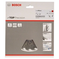 Bosch Accessories Top Precision 2608642385 Kreissägeblatt 165 x 20 x 1.8mm Zähneanzahl: 20 1St. Bosch Accessories Top Precision 2608642385 Kreissägeblatt 165 x 20 x 1.8mm Zähneanzahl: 20 1St.
