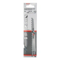 Bosch Accessories 2608650677 Säbelsägeblatt S 617 K, Basic for Wood, 5er-Pack Sägeblatt-Länge 150 mm 5 St. Bosch Accessories 2608650677 Säbelsägeblatt S 617 K, Basic for Wood, 5er-Pack Sägeblatt-Länge 150 mm 5 St.