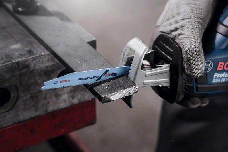 Bosch Accessories 2608654416 Säbelsägeblatt S 123 XF Progressor for Metal, 100er-Pack 100 St.