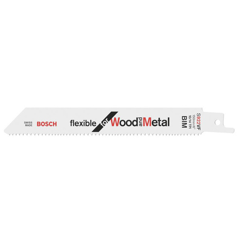 Bosch Accessories 2608656017 Säbelsägeblatt S 922 VF, Flexible for Wood and Metal, 5er-Pack Sägebl