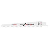 Bosch Accessories 2608656259 Säbelsägeblatt S 611 DF, Heavy for Wood and Metal, 100er-Pack Sägeblatt-Länge 150mm 100St. Bosch Accessories 2608656259 Säbelsägeblatt S 611 DF, Heavy for Wood and Metal, 100er-Pack Sägeblatt-Länge 150mm 100St.