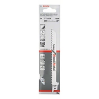 Bosch Accessories 2608656260 Säbelsägeblatt S 711 DF, Heavy for Wood and Metal, 5er-Pack Sägeblatt-Länge 150 mm 5 St. Bosch Accessories 2608656260 Säbelsägeblatt S 711 DF, Heavy for Wood and Metal, 5er-Pack Sägeblatt-Länge 150 mm 5 St.