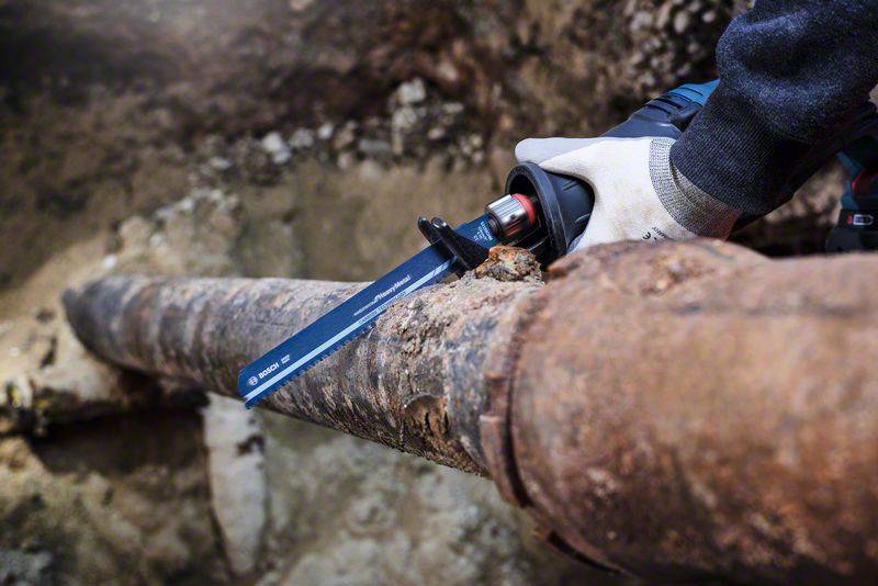 Bosch Accessories 2608657528 Säbelsägeblatt S 1130 CF, Endurance for Heavy Metal, 5er-Pack 5 St.