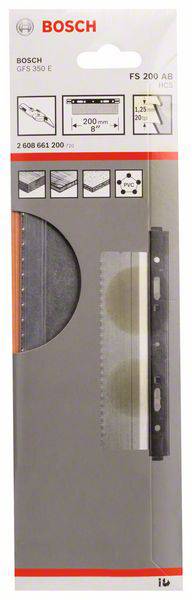Bosch Accessories 2608661200 Bündigsägeblatt FS 200 AB, HCS, 200 mm, 1,25mm 1St.