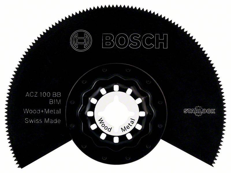 Bosch Accessories 2608661633 ACZ 100 BB Bimetall Segmentsägeblatt 100 mm 1 St.