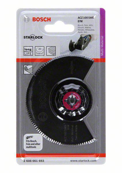Bosch Accessories 2608661693 ACZ 100 SWB Segmentmesser 100 mm 1 St.