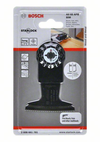 Bosch Accessories 2608661781 AIZ 65 BB Bimetall Tauchsägeblatt 65 mm 1 St.