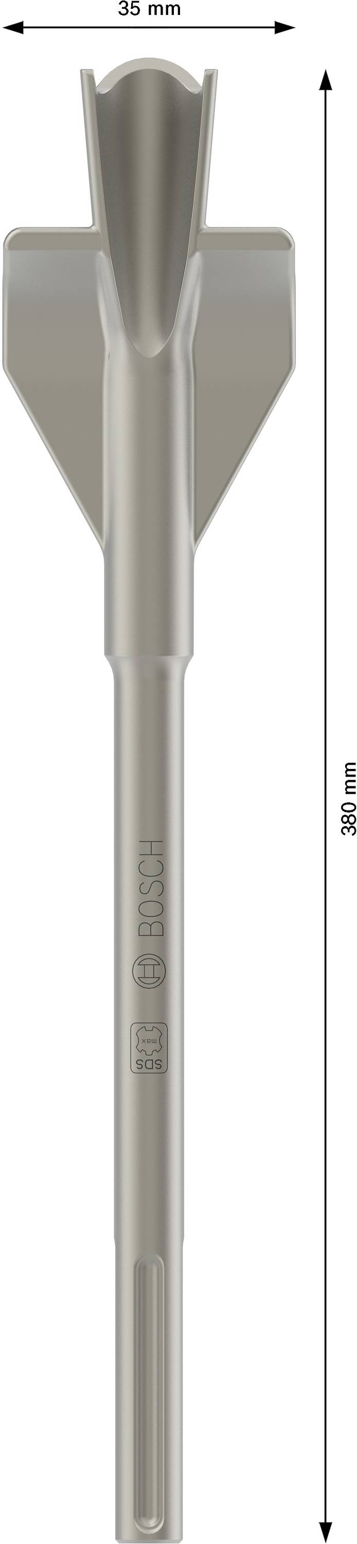 Bosch Accessories 2608690000 Flügelmeißel 35mm Gesamtlänge 380mm SDS-Max 1St.