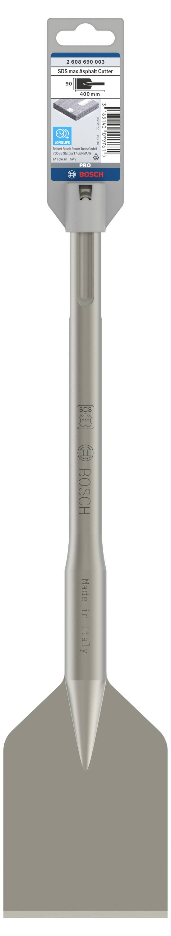 Bosch Accessories 2608690003 Asphaltmeißel 90mm Gesamtlänge 400mm SDS-Max 1St.