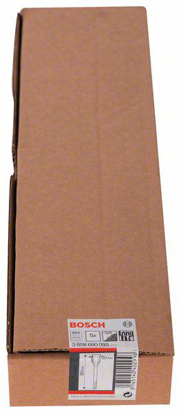 Bosch Accessories 2608690099 Spatmeißel 50mm Gesamtlänge 350mm SDS-Max 5St.