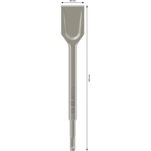 Bosch Accessories 2608690101 Spatmeißel 40 mm Gesamtlänge 250 mm SDS-Plus 1 St. Bosch Accessories 2608690101 Spatmeißel 40 mm Gesamtlänge 250 mm SDS-Plus 1 St.