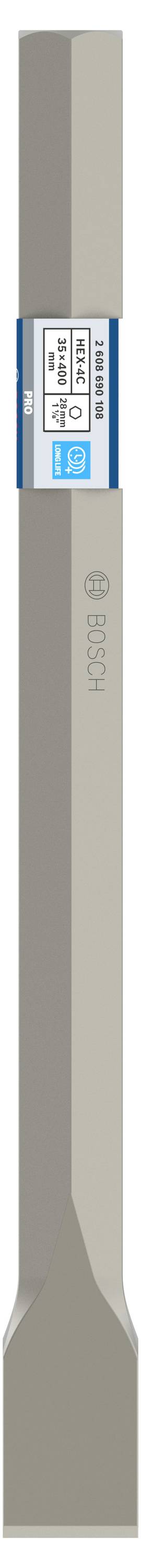 Bosch Accessories 2608690108 Flachmeißel 35 mm Gesamtlänge 400 mm Sechskantschaft 1 St.