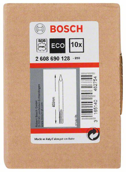 Bosch Accessories 2608690128 Spitzmeißel Gesamtlänge 400mm SDS-Max 10St.