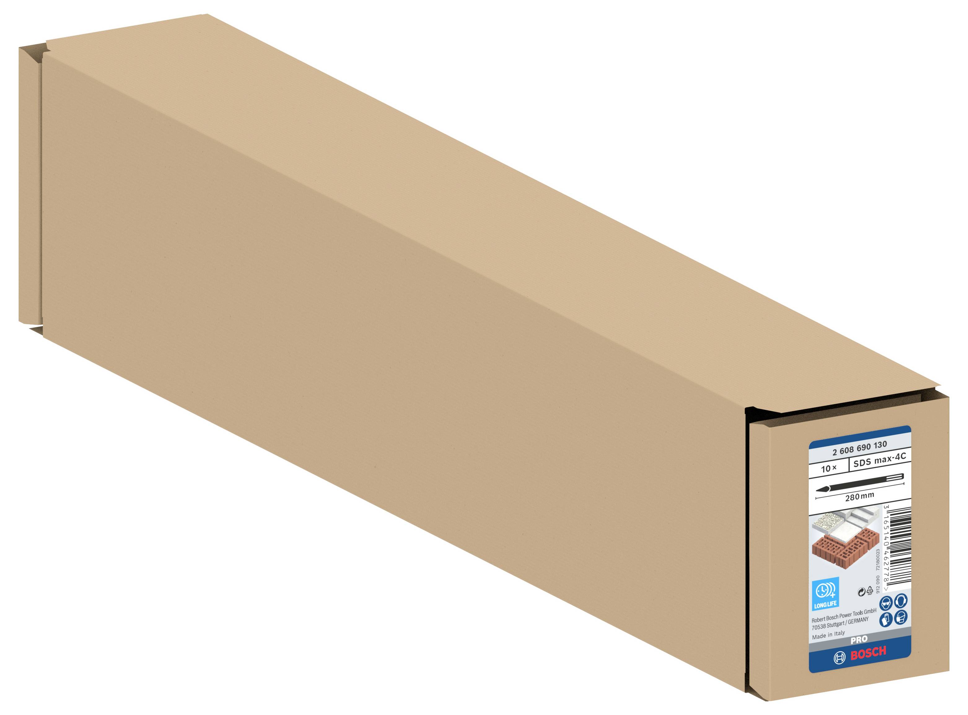 Bosch Accessories 2608690130 Spitzmeißel Gesamtlänge 280mm SDS-Max 10St.