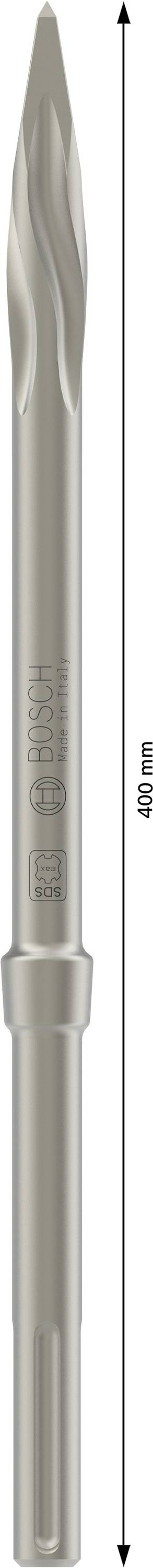 'Dentalprothese-Pfeiler' mit Rändelung, 40 mm Länge, dreiflächiges Design, für Kiefergelenkprothesen geeignet.