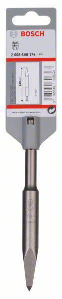 Bosch Meißel SDS plus spitz, 250 mm, für Ziegelarbeiten.